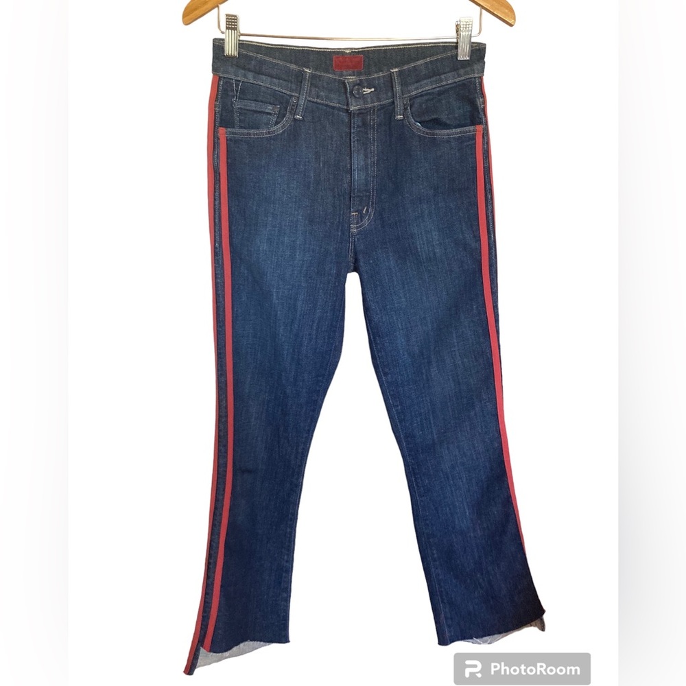 Mother Insider Crop Step Fray Jeans